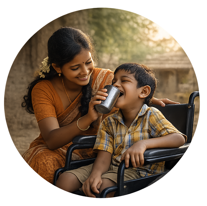 Disability Aid Support Sri Neelakandeswarar Trust Thanjavur